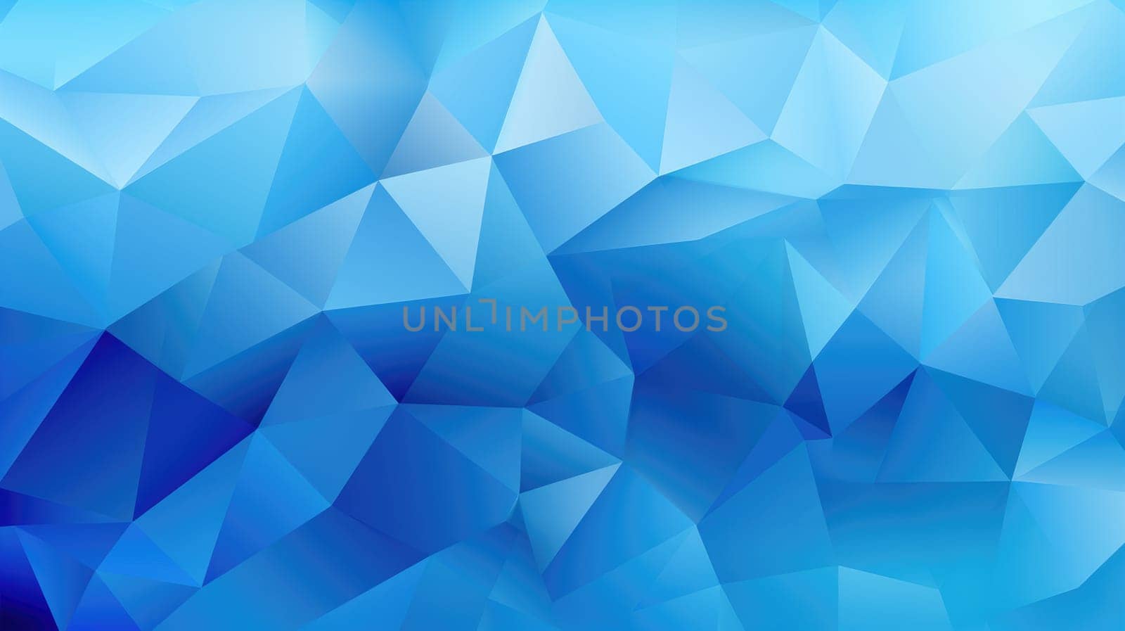 Low poly triangle pattern background, Web profile banner backgrounds, AI Generative by nijieimu