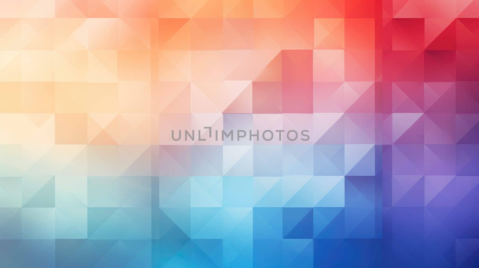 Low poly triangle pattern background, Web profile banner backgrounds, AI Generative.