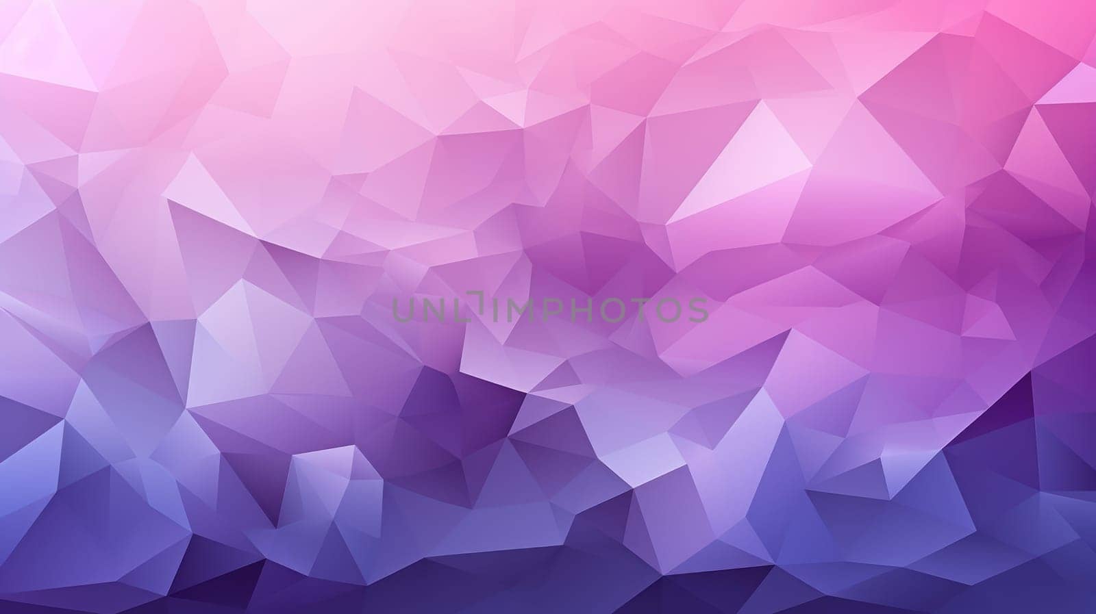 Low poly triangle pattern background, Web profile banner backgrounds, AI Generative by nijieimu