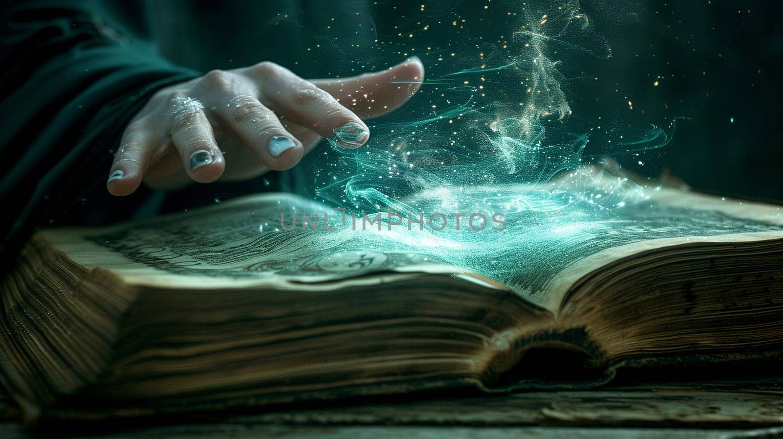 An ancient magic book by NeuroSky