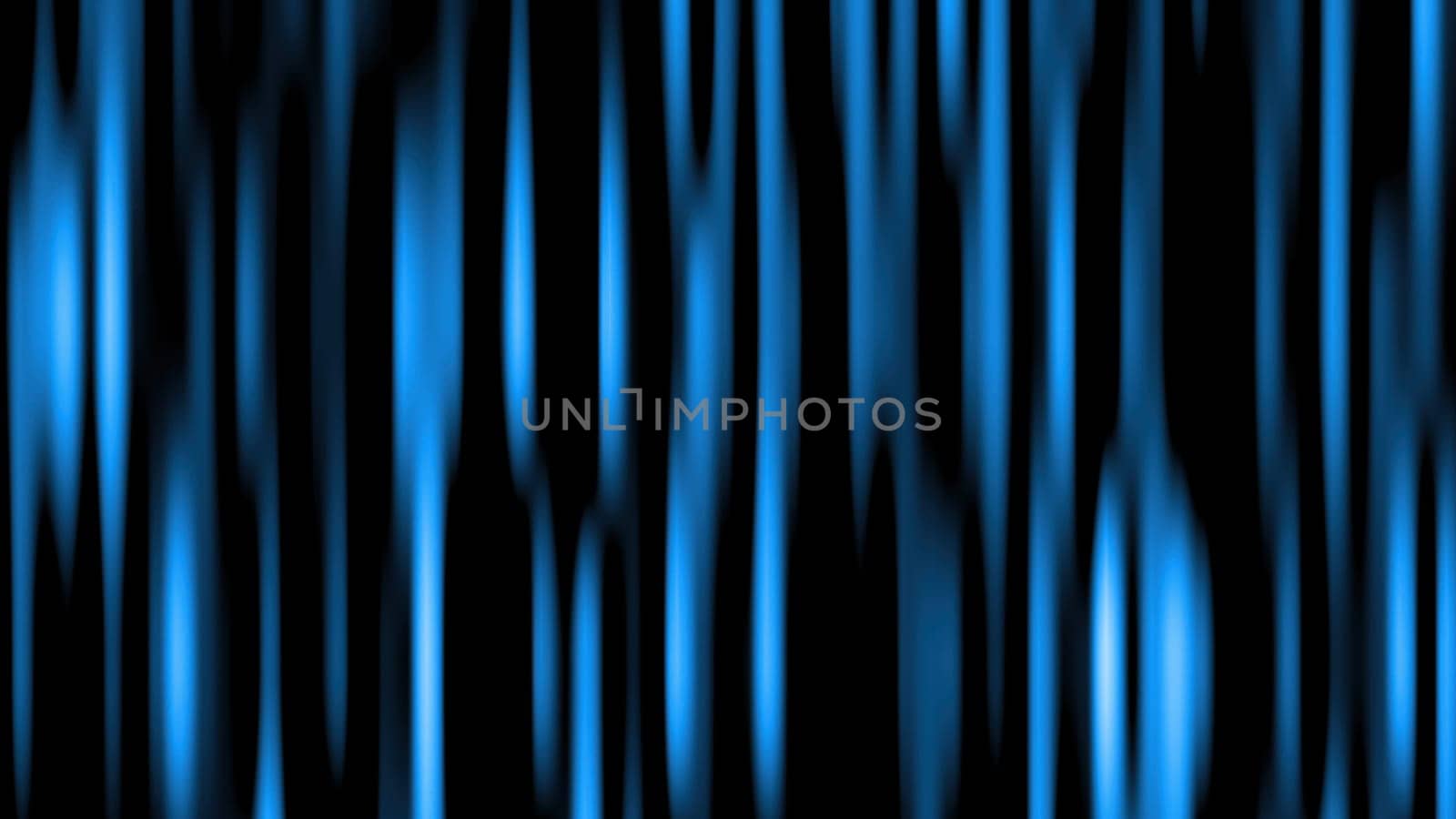 Abstract blue curtain. Computer generated 3d render