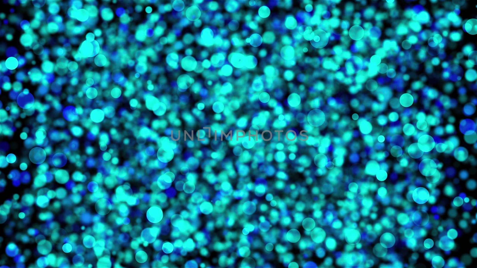 Abstract blue particles by nolimit046