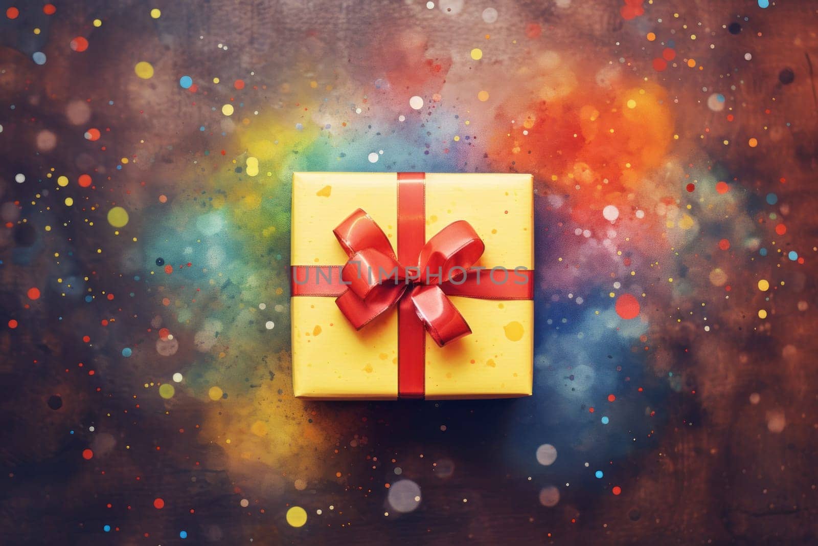 Top view Merry Christmas and Happy Holidays greeting card, frame, banner.
