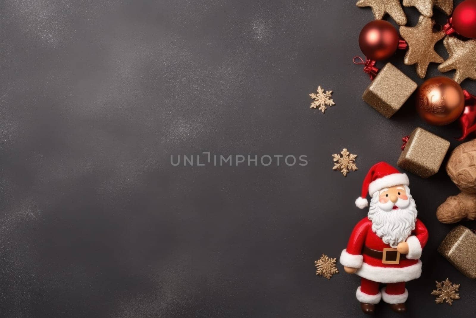 Christmas day background with Copy space.