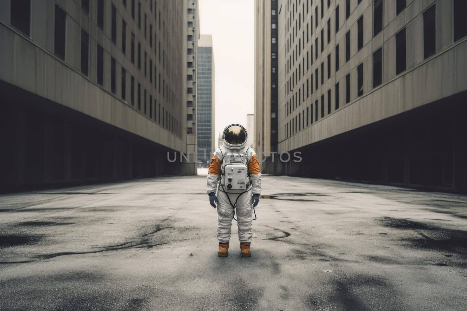 Photo of Astronaut in the urban environment by nijieimu