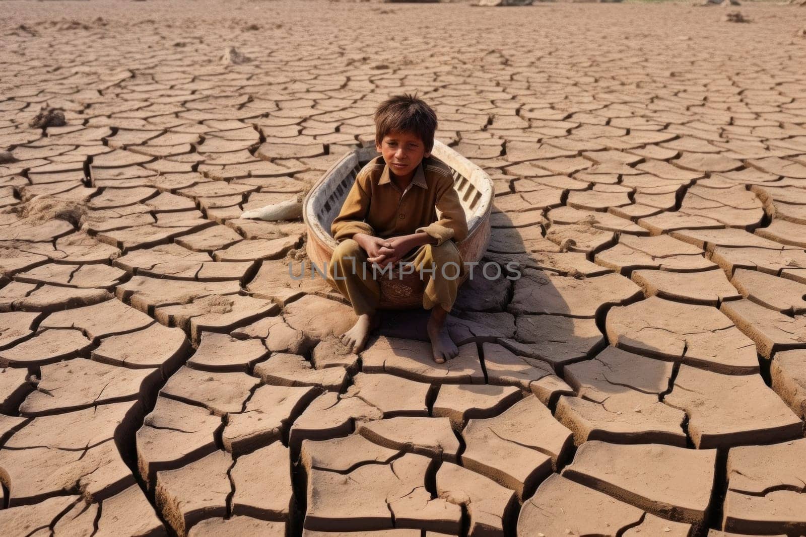 Concept Global warming around the world.
