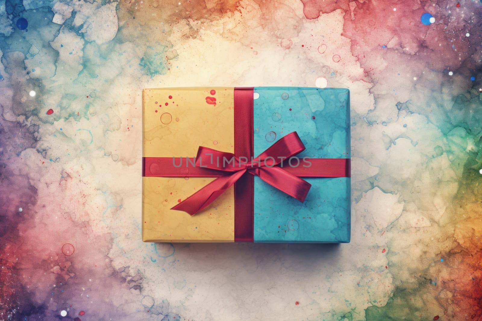 Top view Merry Christmas and Happy Holidays greeting card, frame, banner.