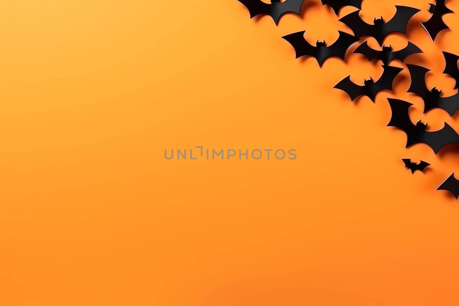 Halloween Day on the abstract background.