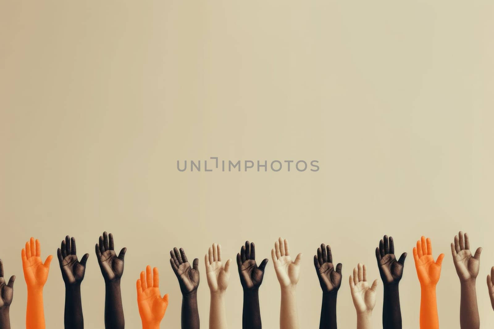 no room for racism concept abstract background wallpaper.