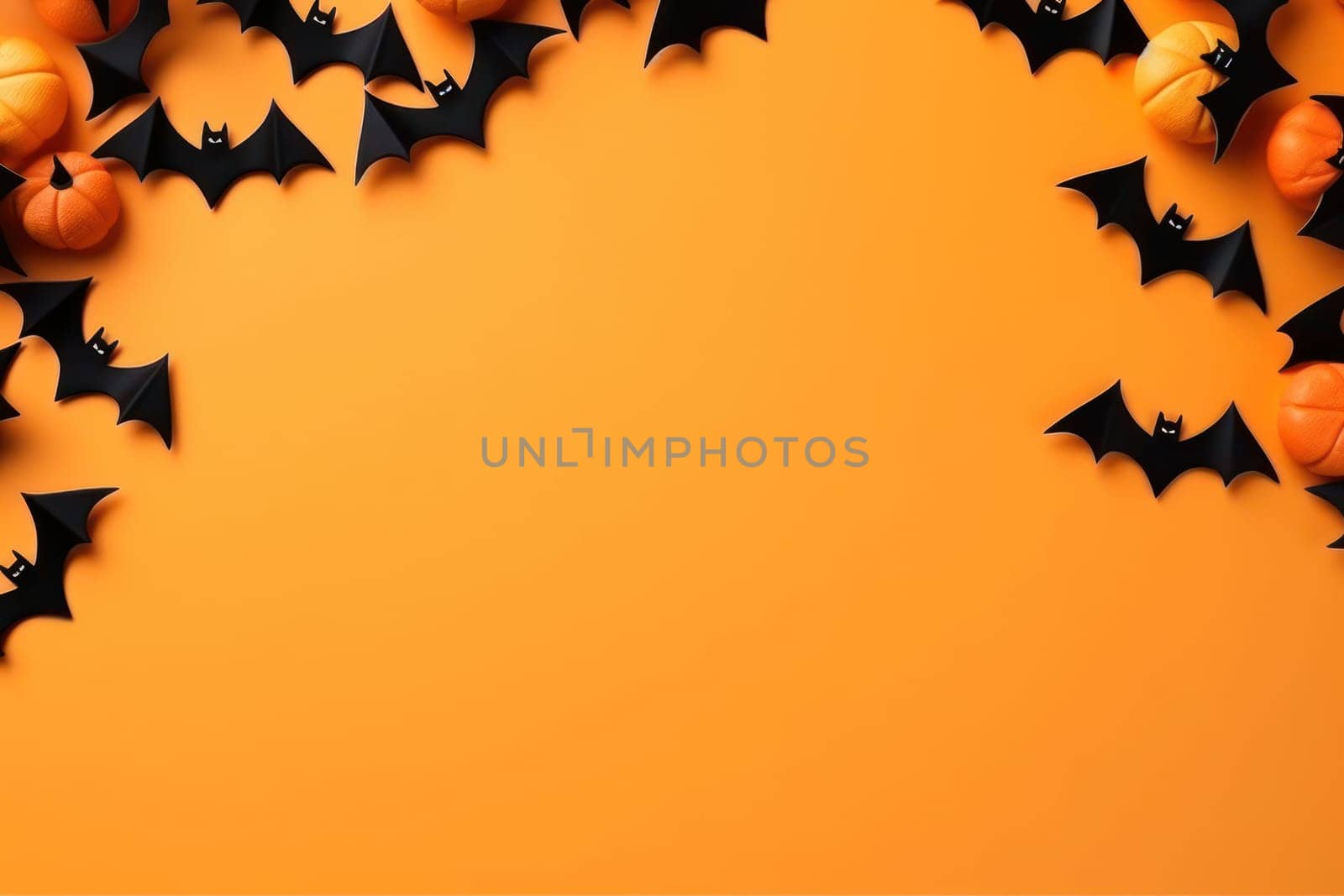 Halloween Day on the abstract background.