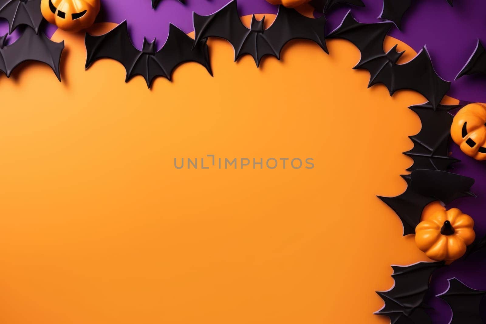 Halloween Day on the abstract background.
