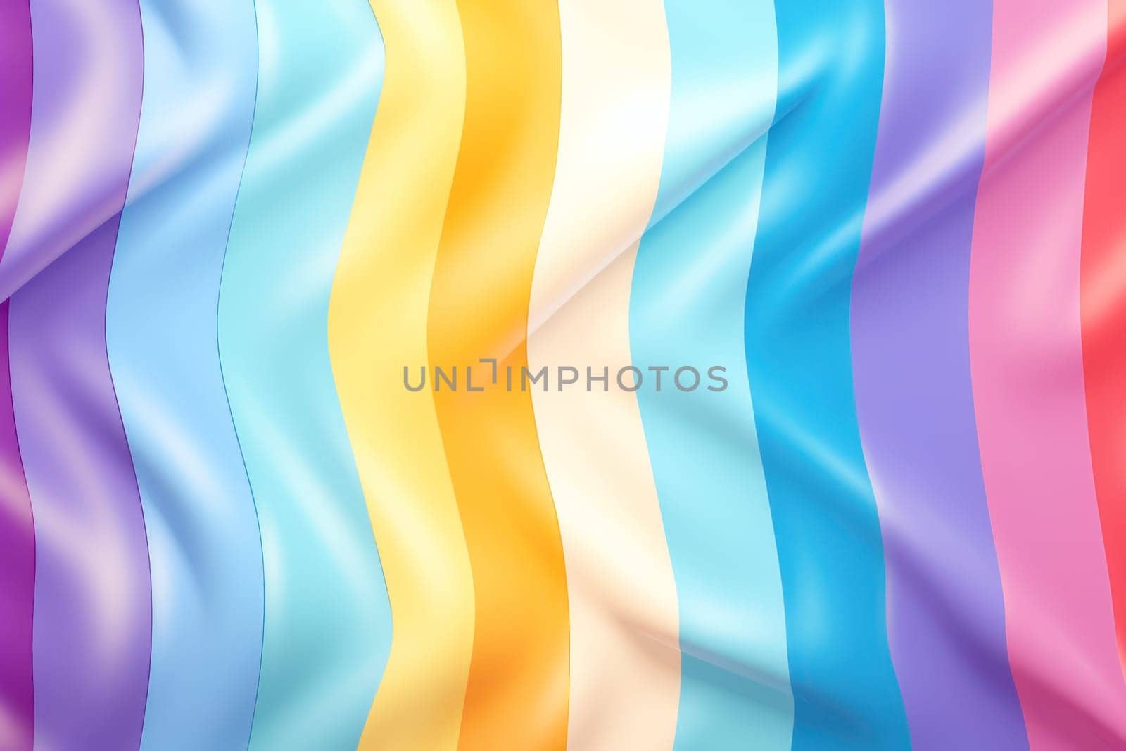 Abstract background with rainbow LGBTQ Genarative AI.
