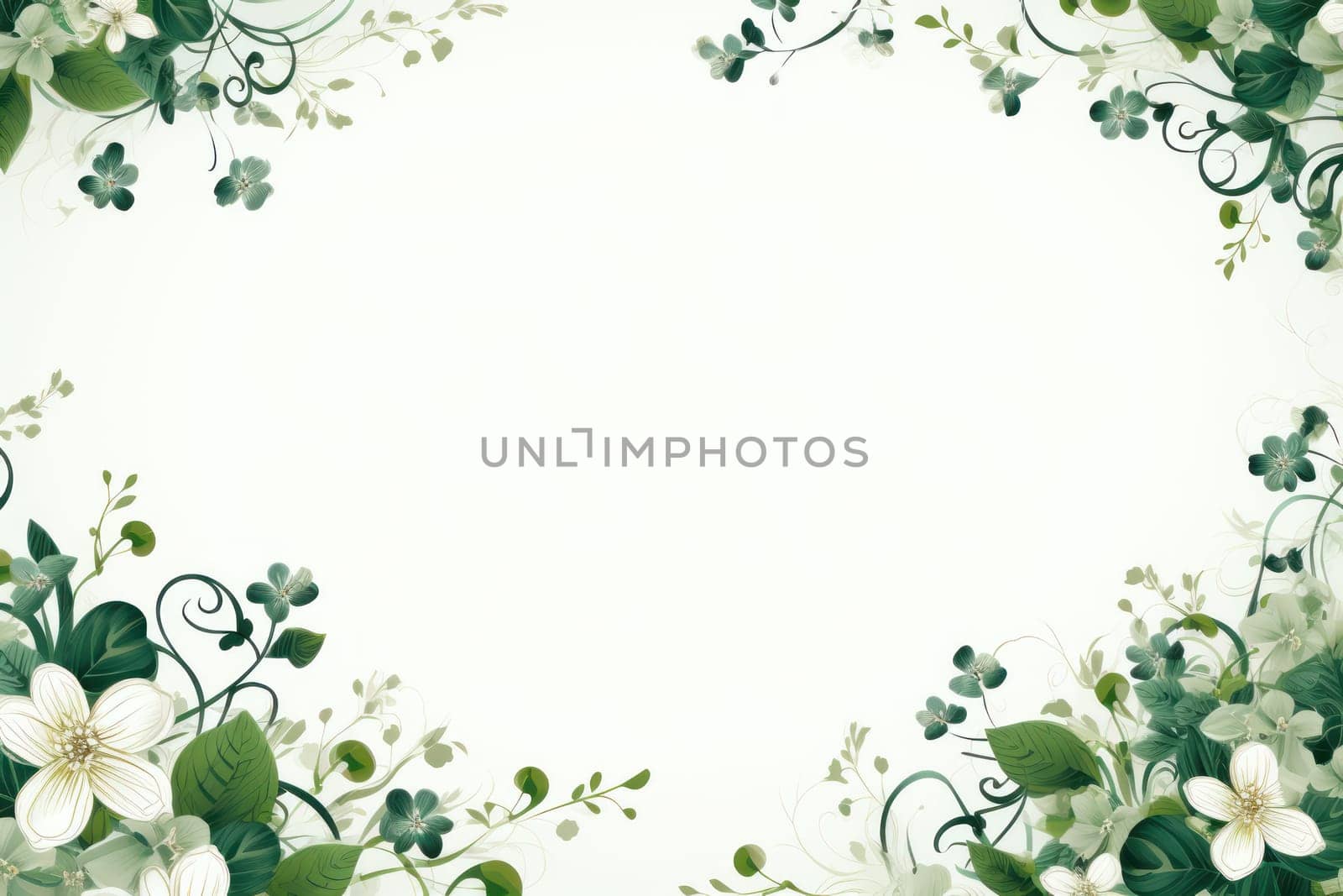 flower flora blossom background, Generative AI.
