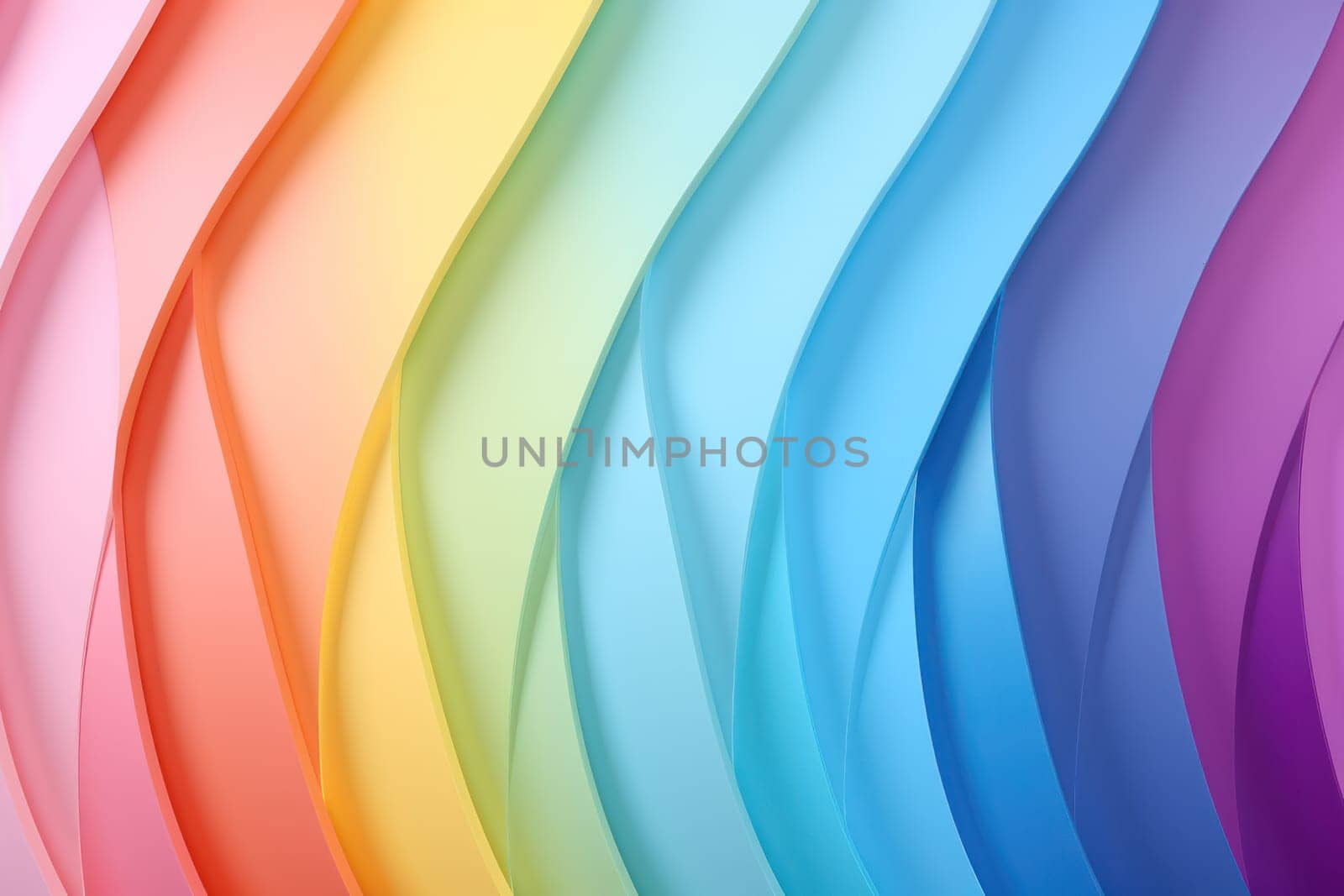 Abstract background with rainbow LGBTQ Genarative AI.