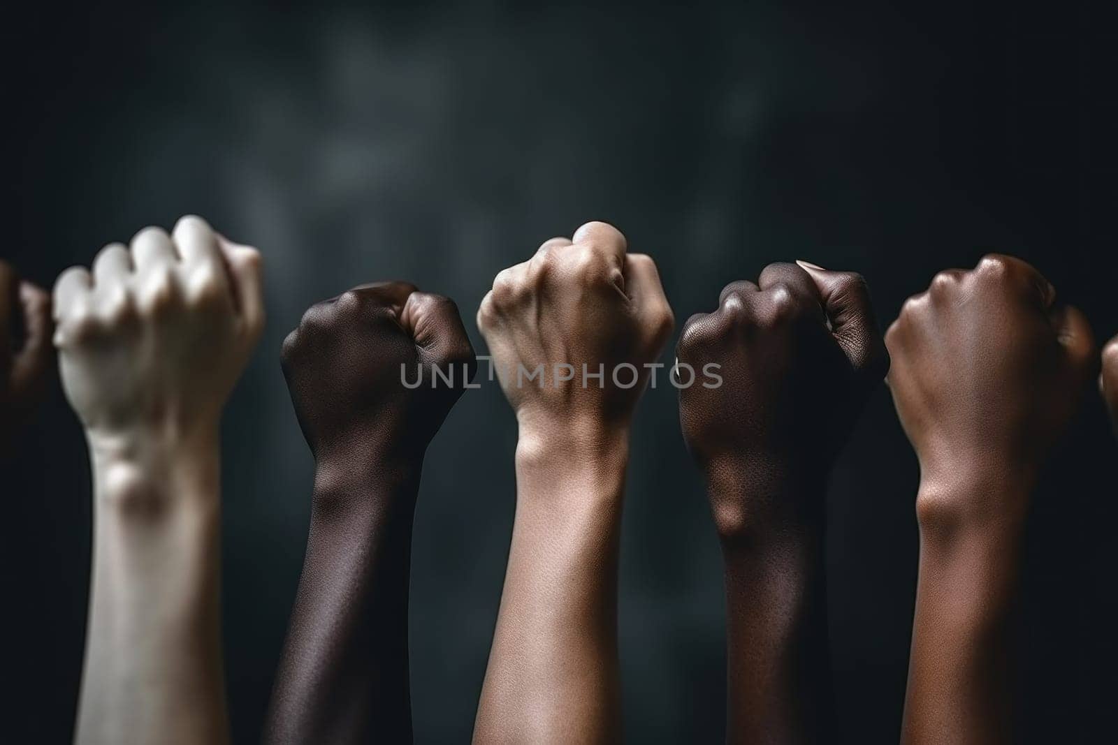 no room for racism concept abstract background wallpaper.