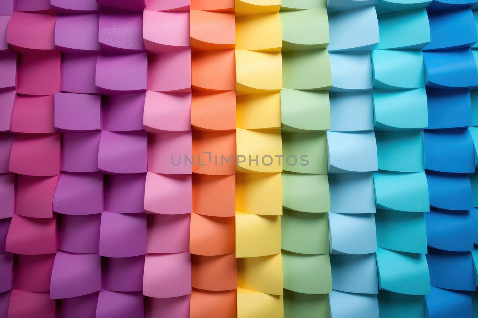 Abstract background with rainbow LGBTQ Genarative AI.
