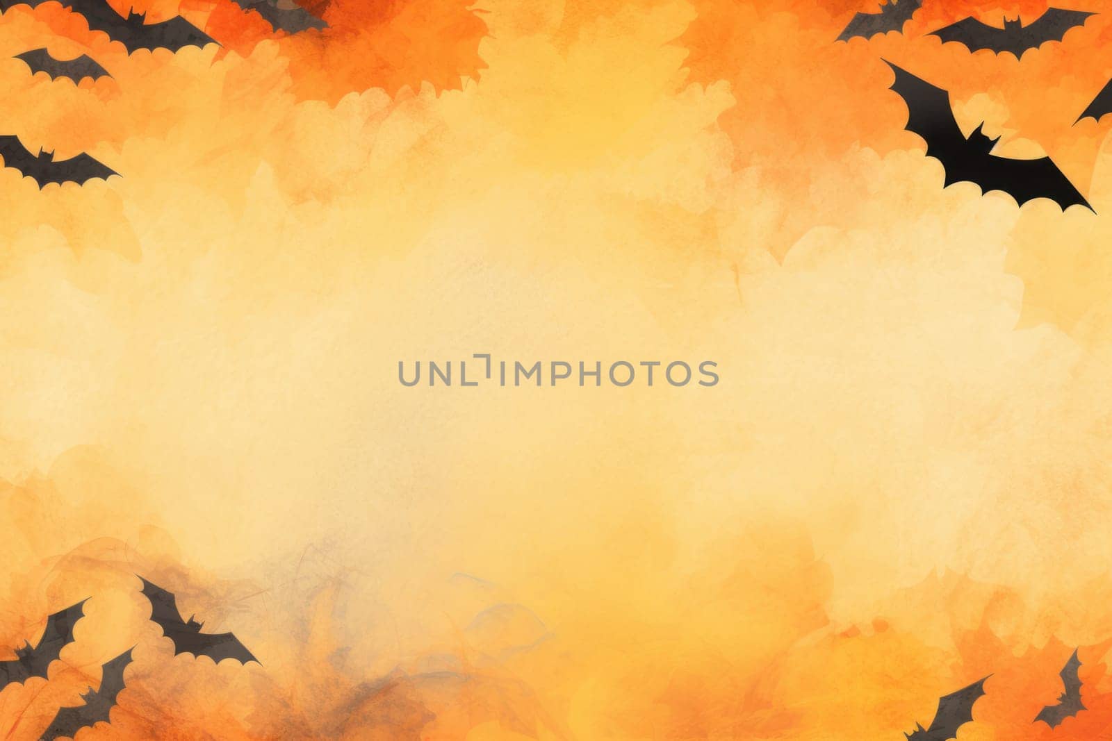 Halloween Day on the abstract background.