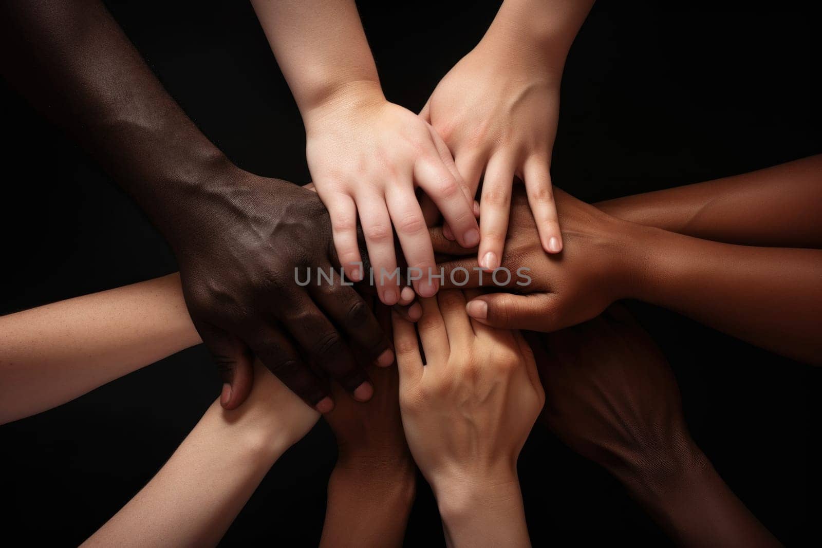 no room for racism concept abstract background wallpaper.