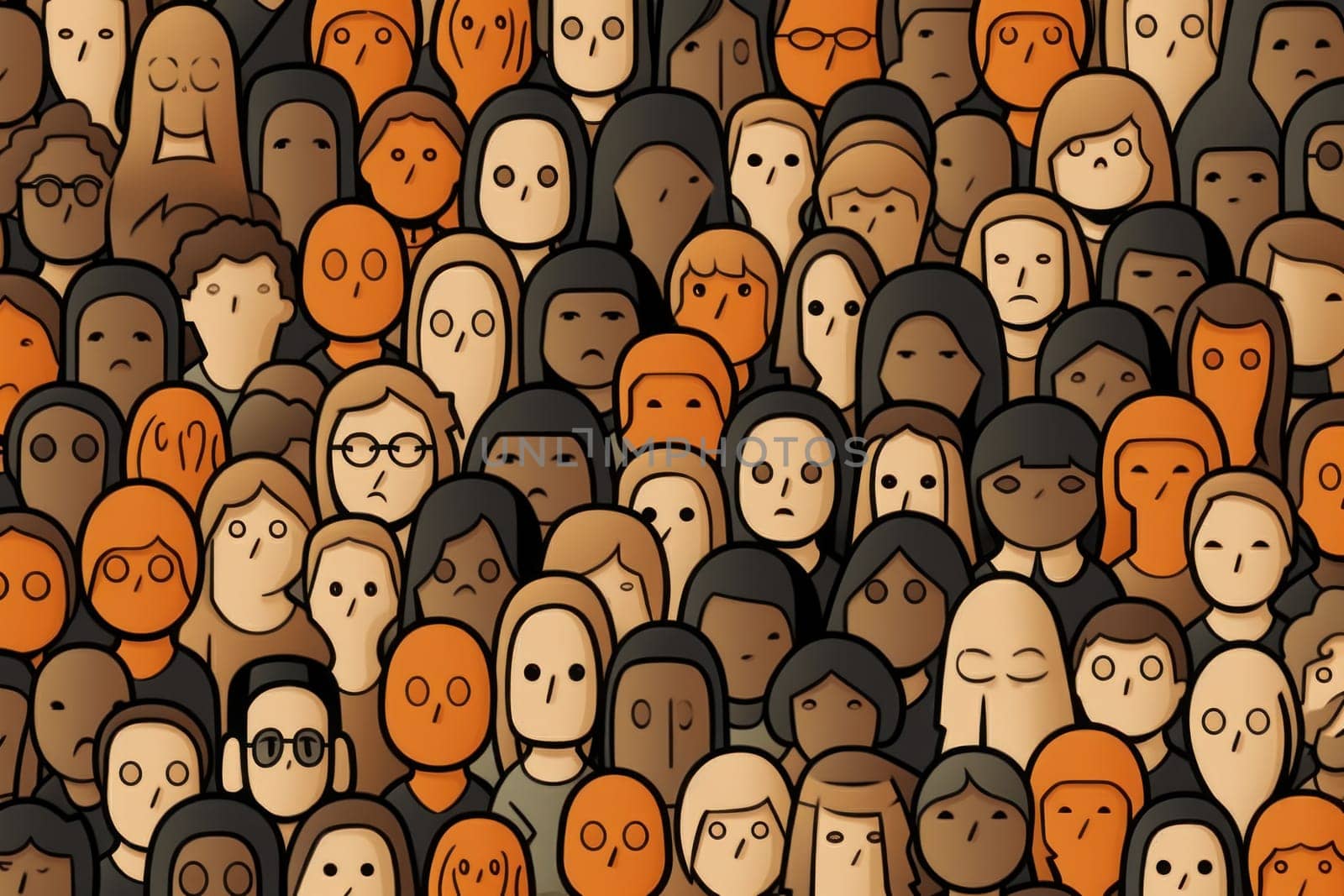 no room for racism concept abstract background wallpaper.