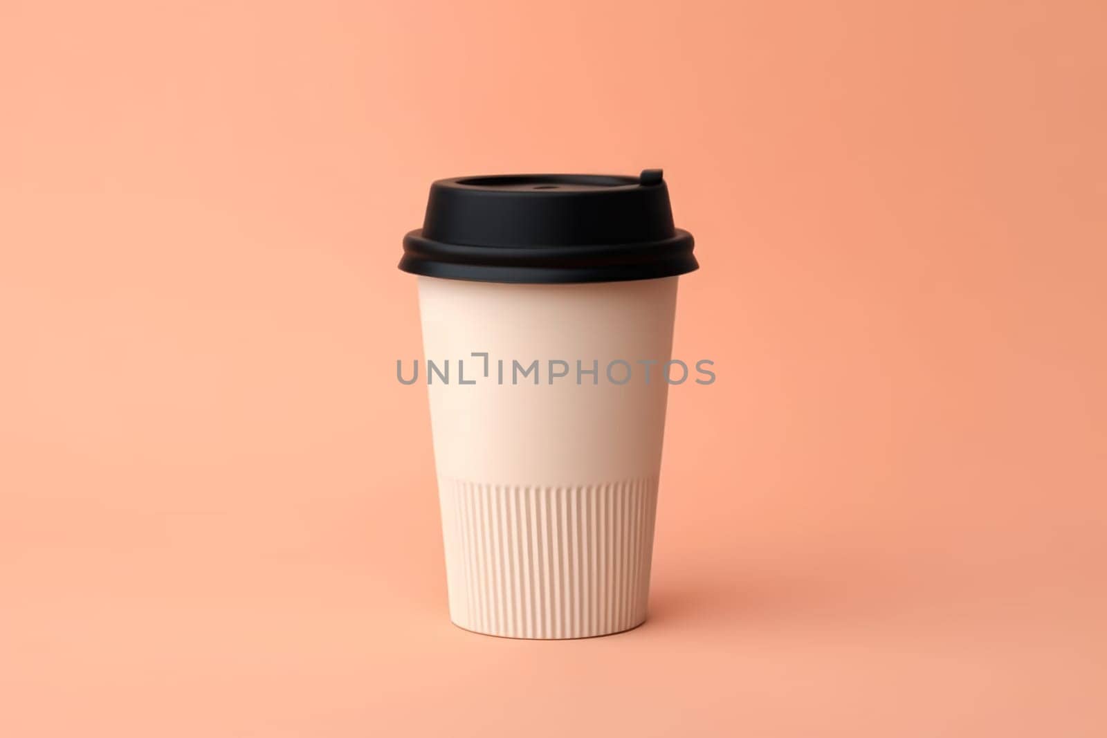 Mock up of Disposable Coffee Cups Tea Cups Paper cup Generative AI.