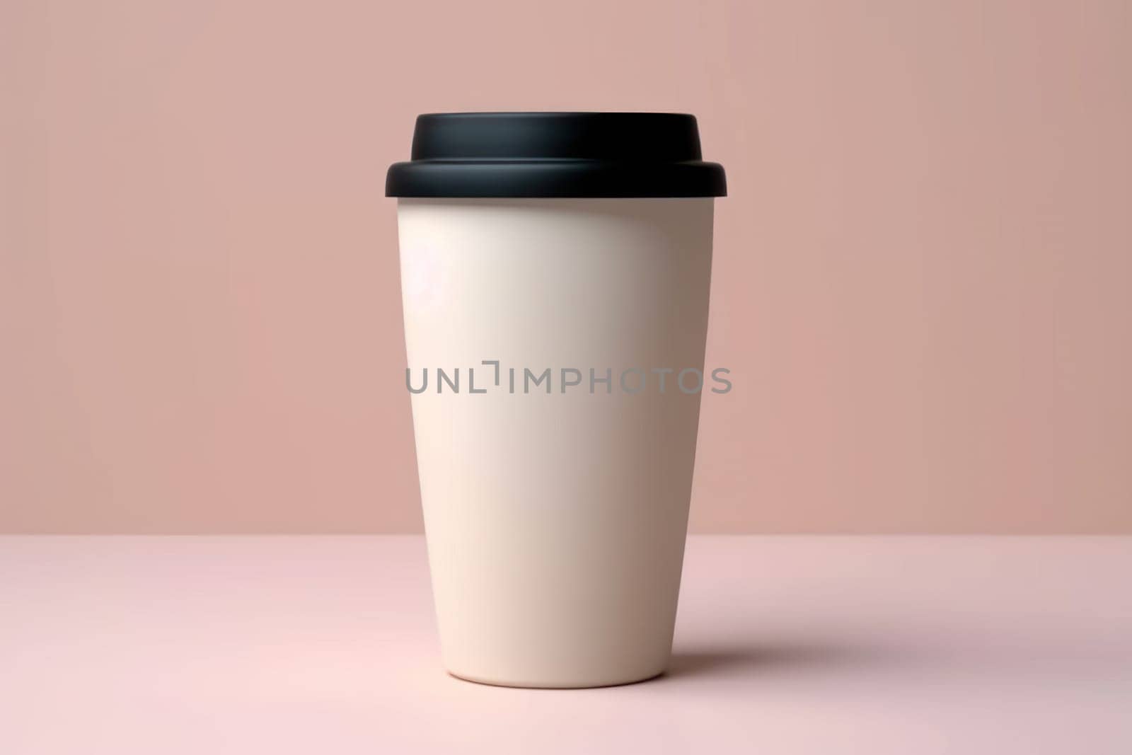 Mock up of Disposable Coffee Cups Tea Cups Paper cup Generative AI.