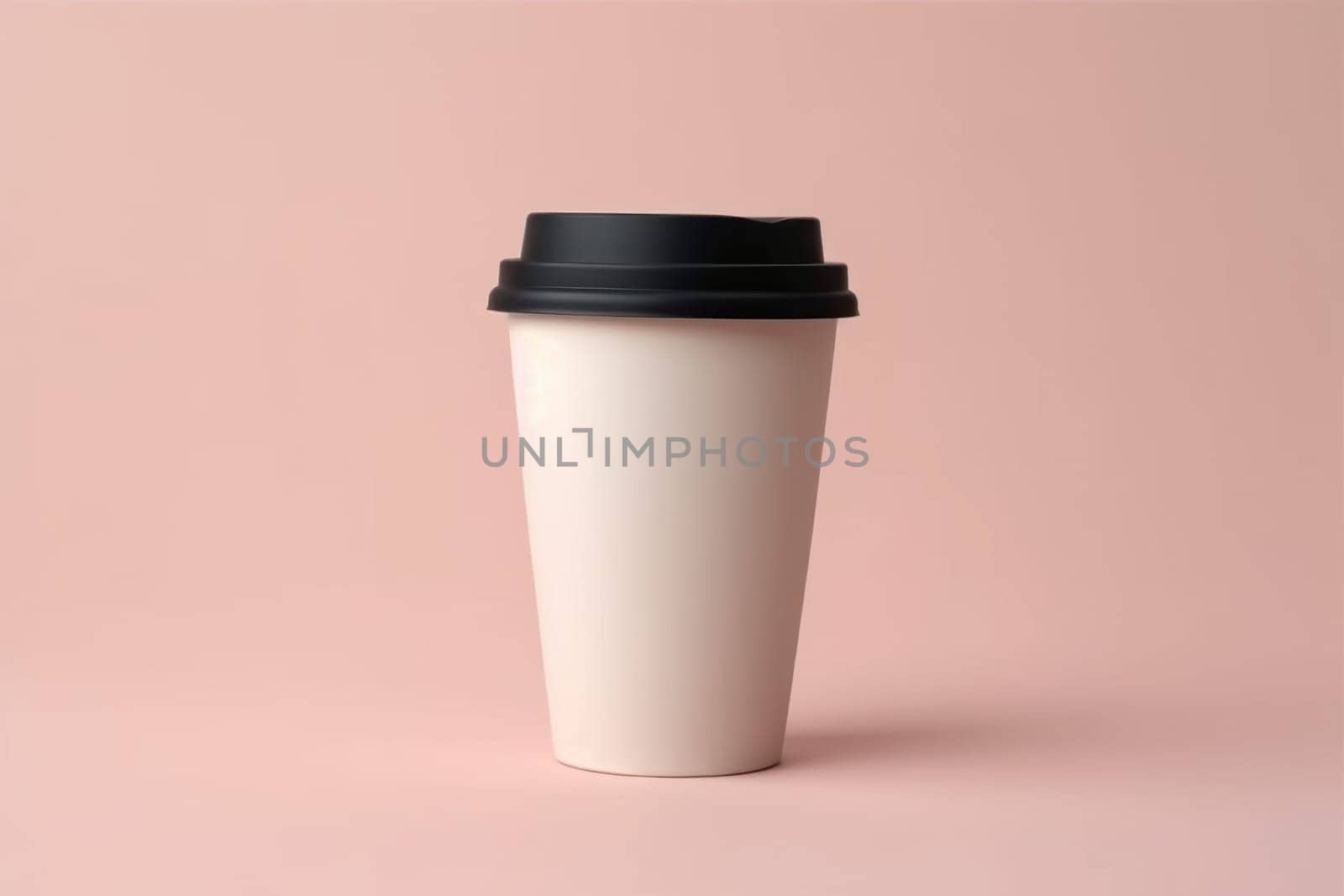 Mock up of Disposable Coffee Cups Tea Cups Paper cup Generative AI.