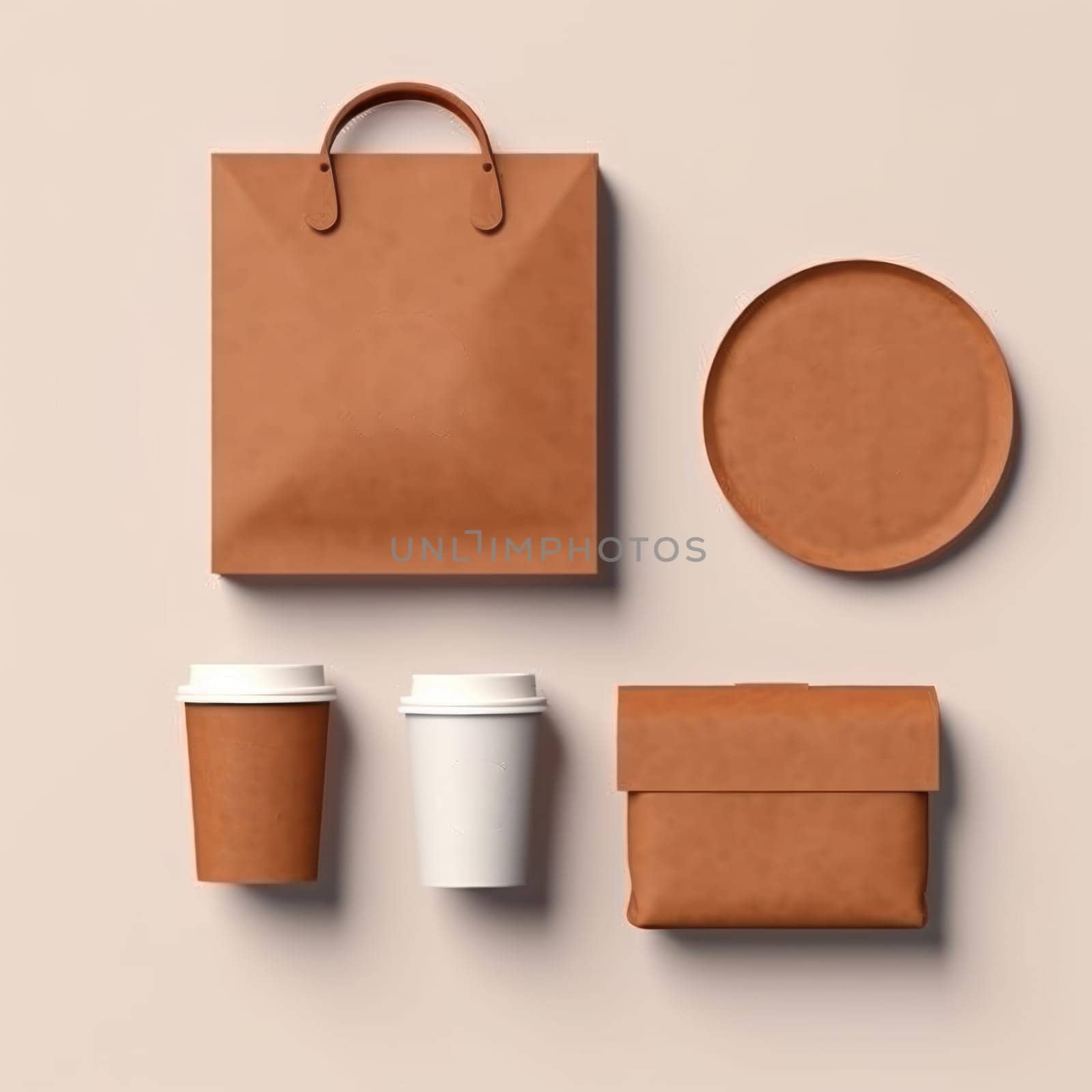 Mockup of Coffee Packaging Brand Generative AI by nijieimu