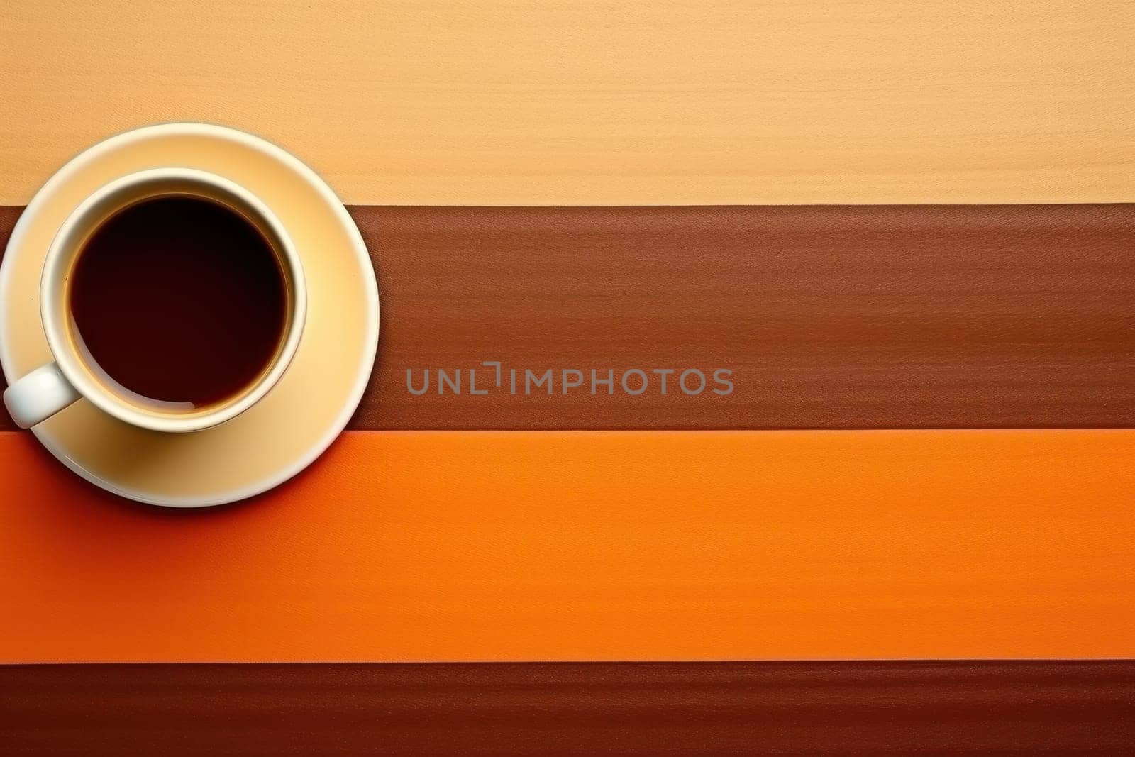 Cup of coffee poster design abstract background.
