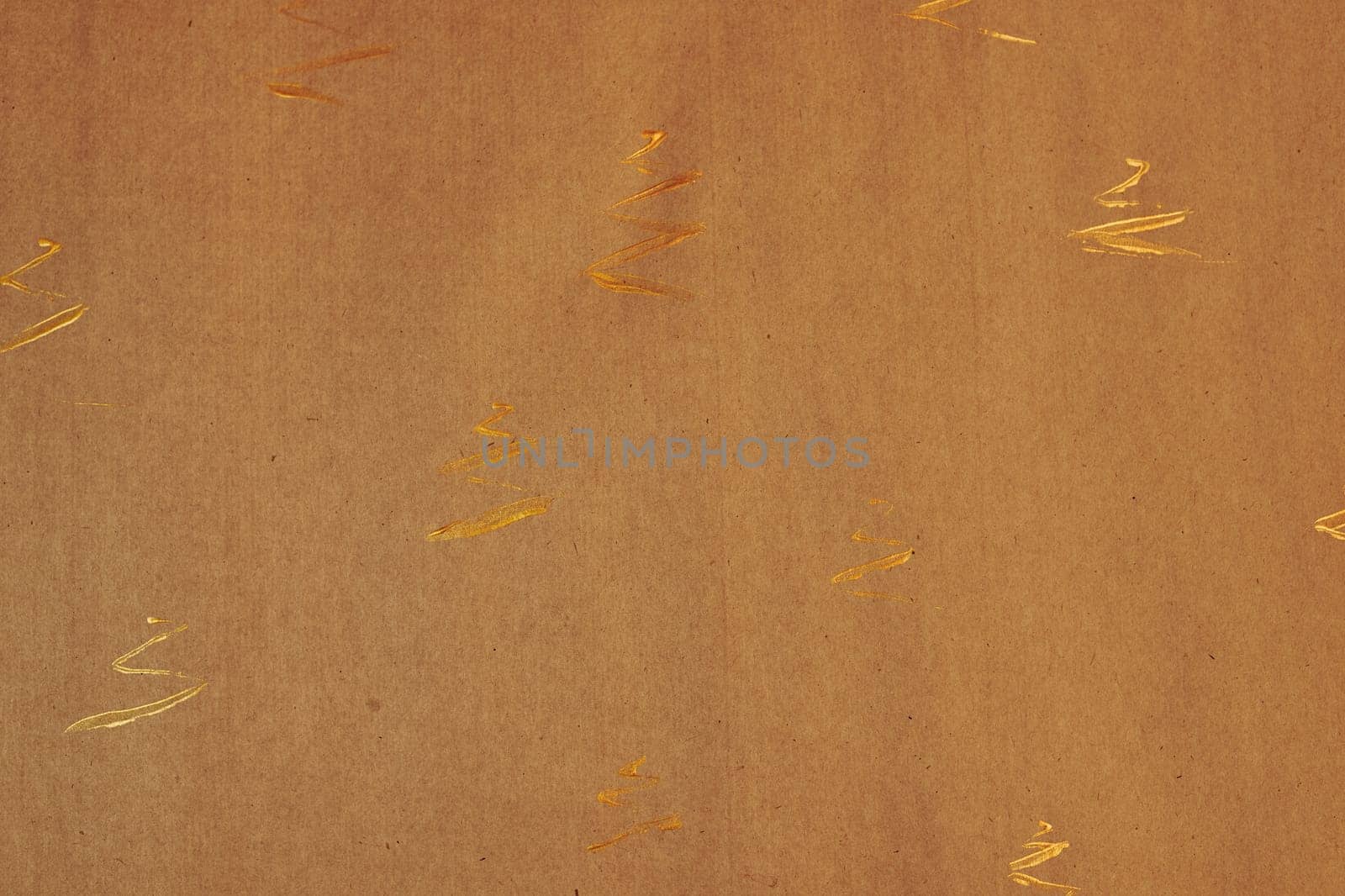 Gift wrapping paper texture.Painted paper, the concept of small Golden blots, in the shape of Christmas toys.