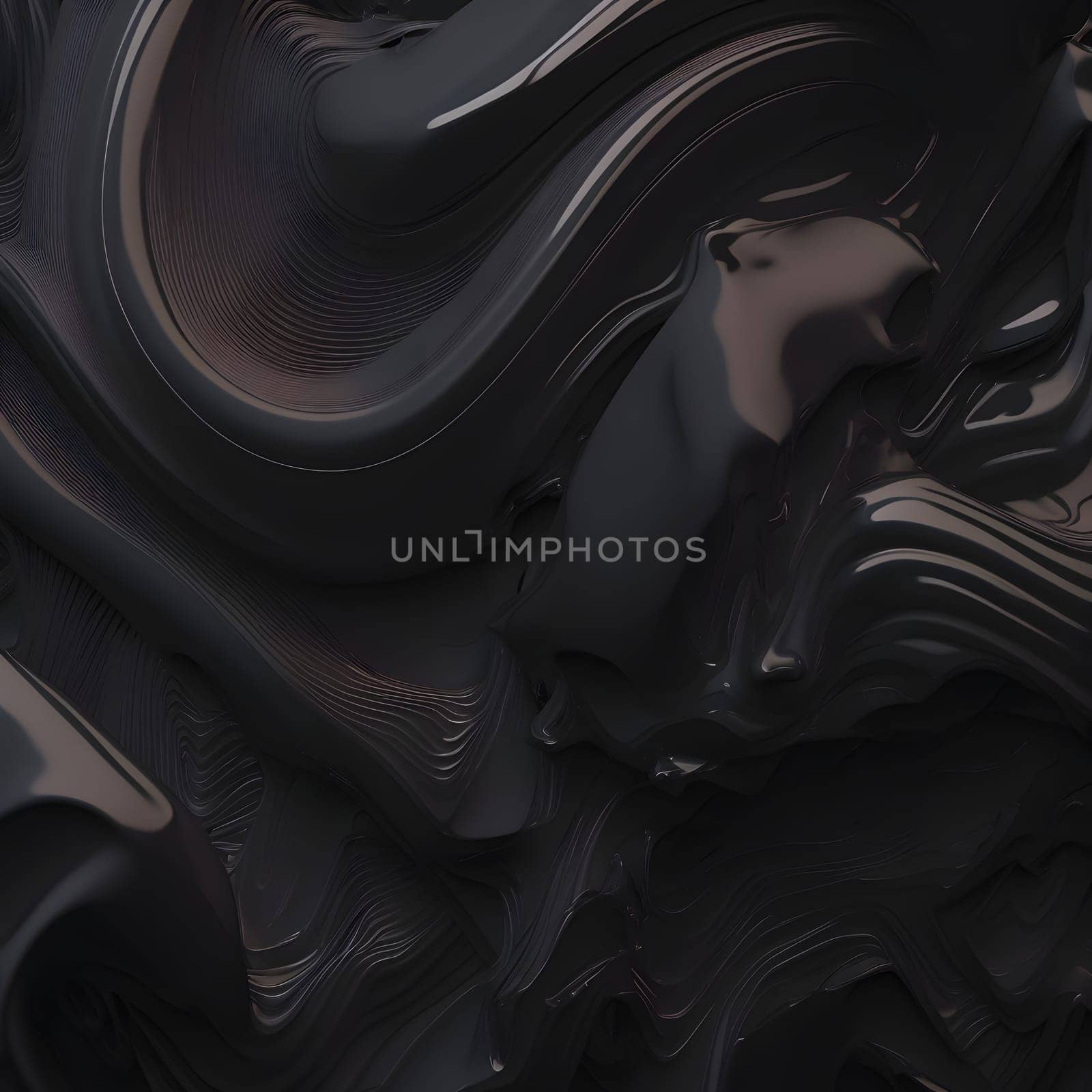 abstract black matter background, neural network generated art by z1b