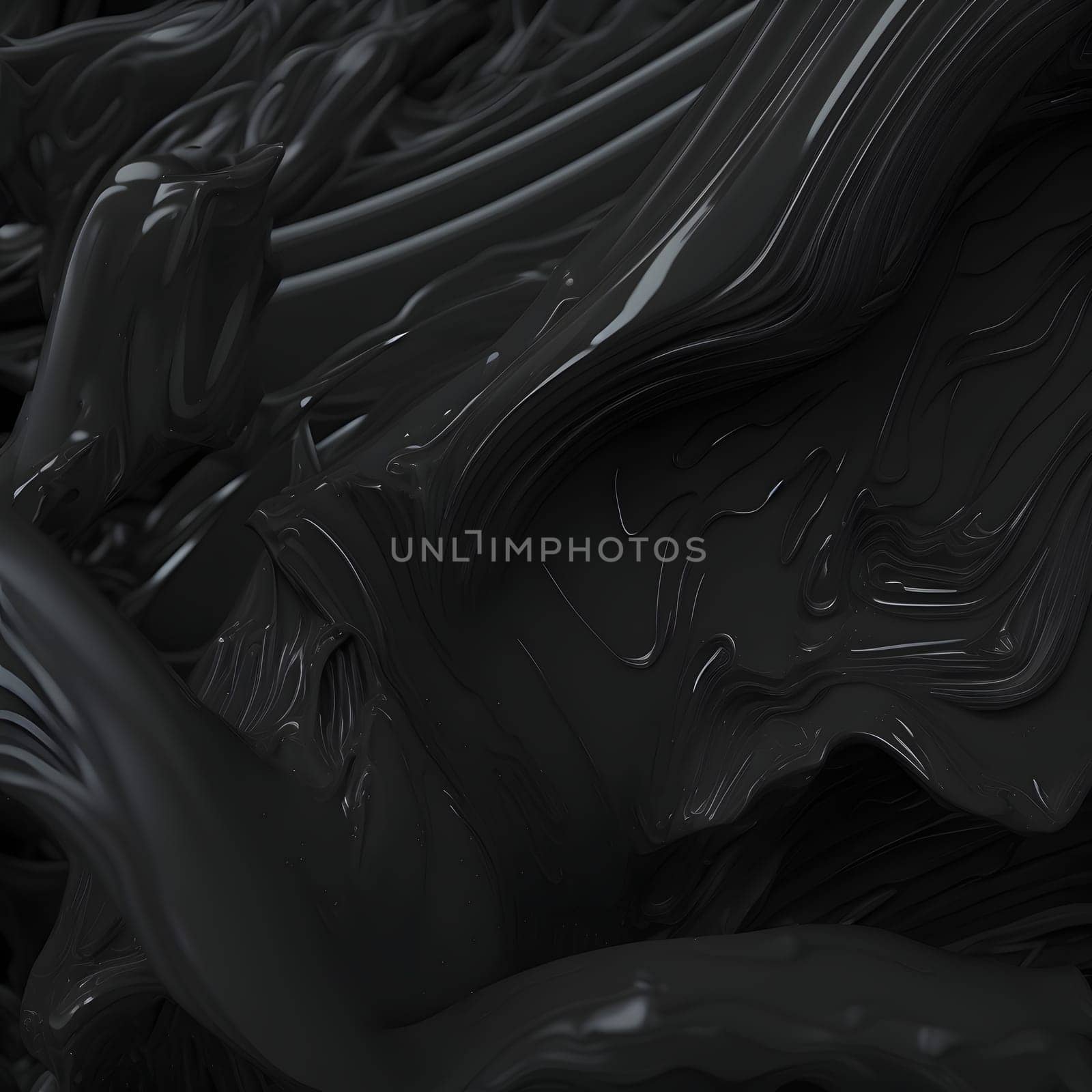 abstract black matter background, neural network generated art by z1b