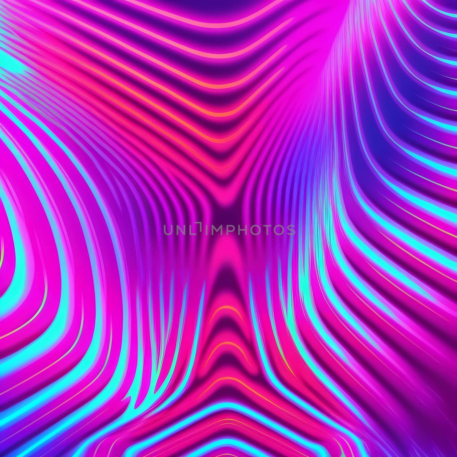 abstract colorful neon lines background, neural network generated art by z1b