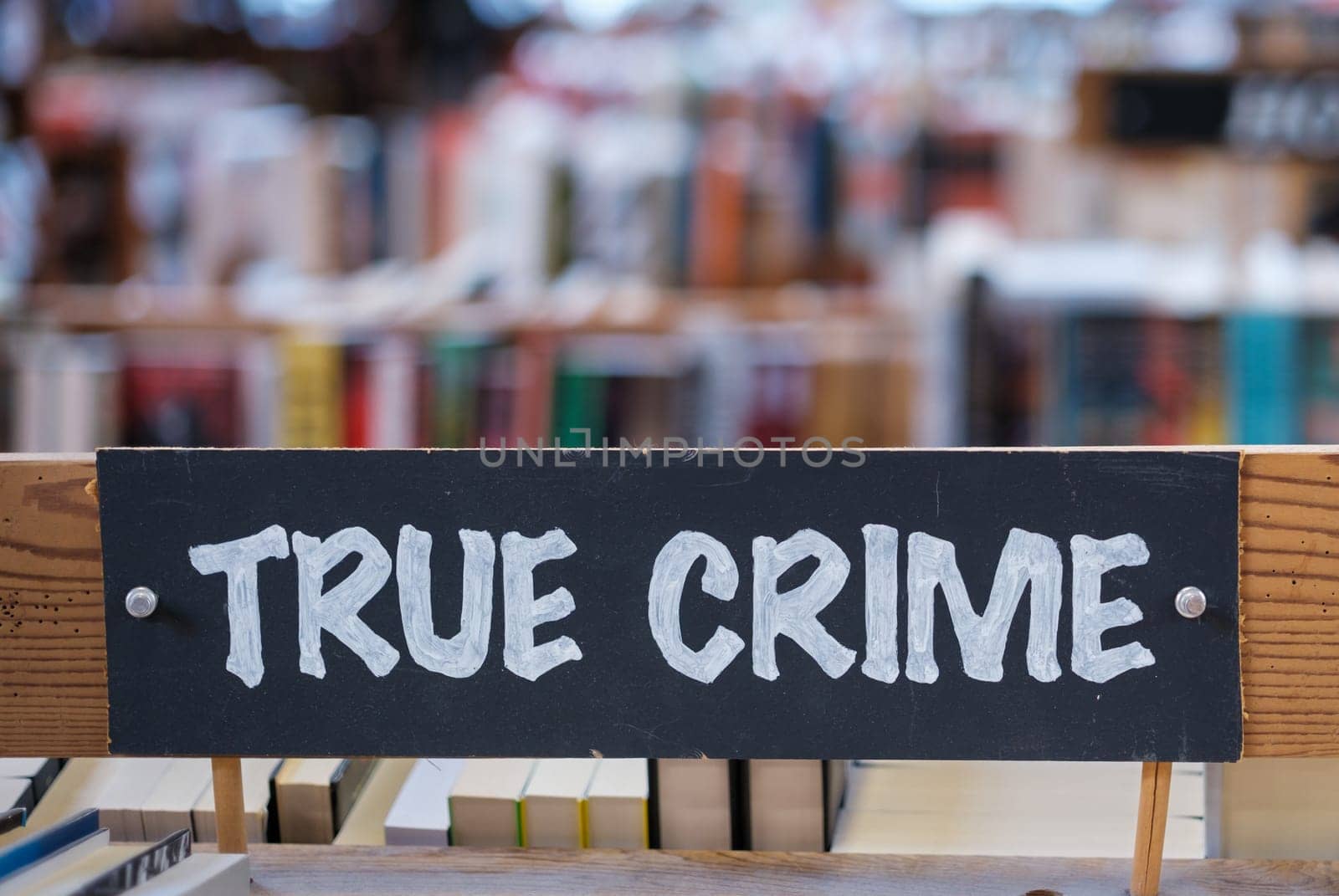 True Crime Bookstore Section by mrdoomits