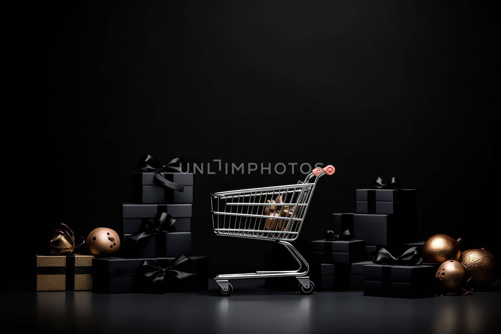 Black Friday Sale. Realistic 3d design.