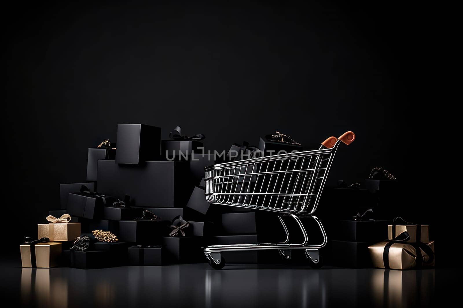 Black Friday Sale. Realistic 3d design.