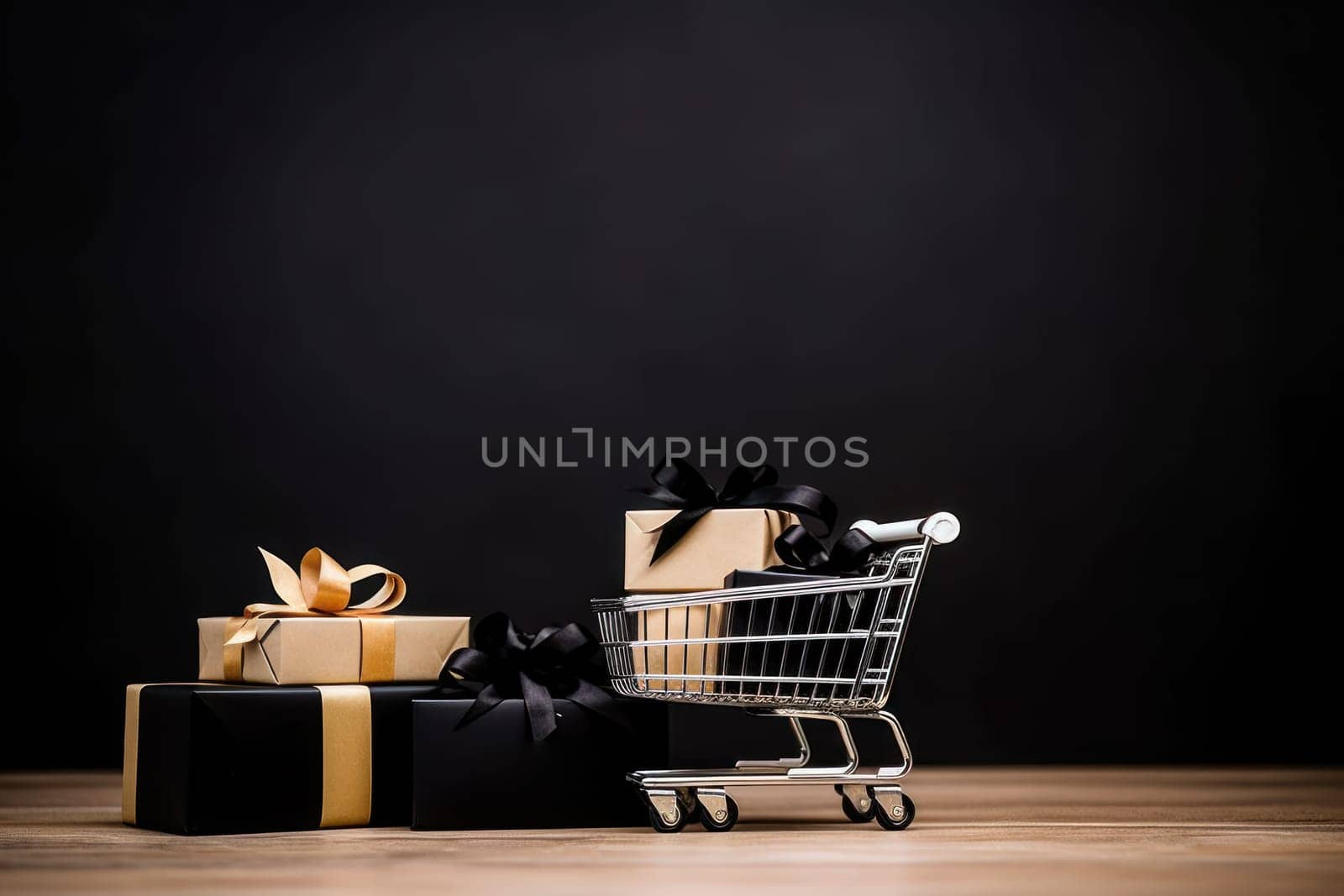 Black Friday Sale. Realistic 3d design.