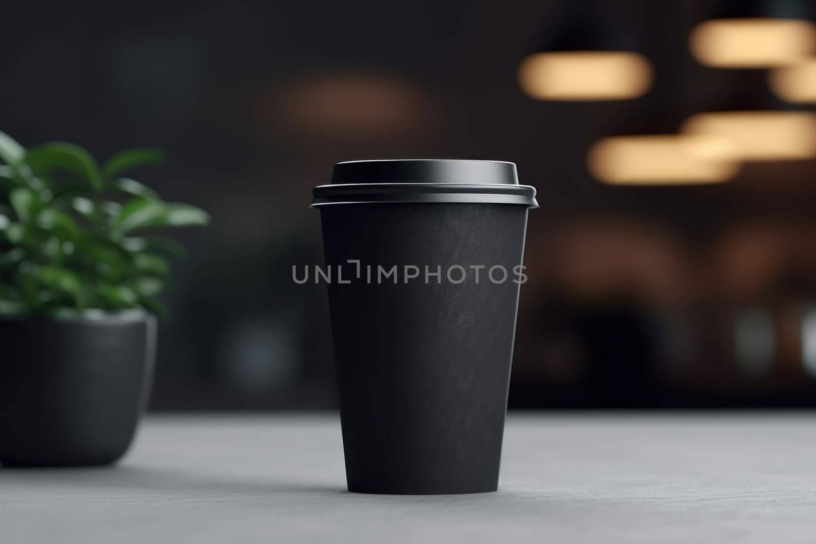 Mock up of Disposable Coffee Cups Tea Cups Paper cup.