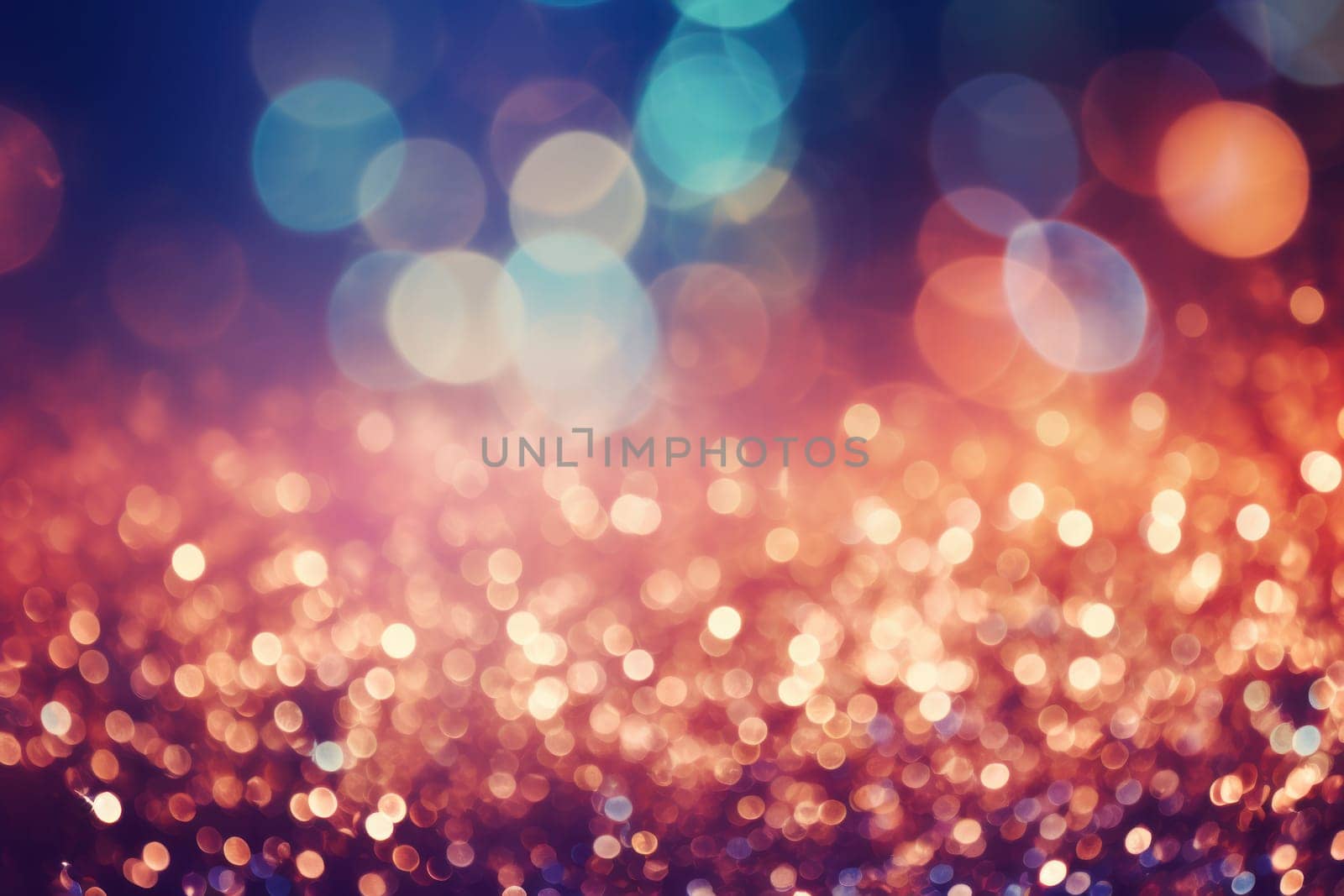 Abstract blurred rainbow glitter background Bright and colorful background.