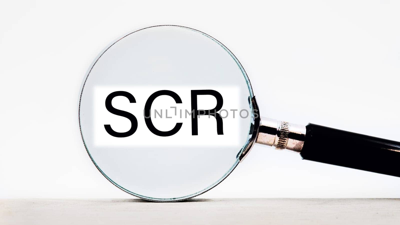 scr letter original monogram logo design