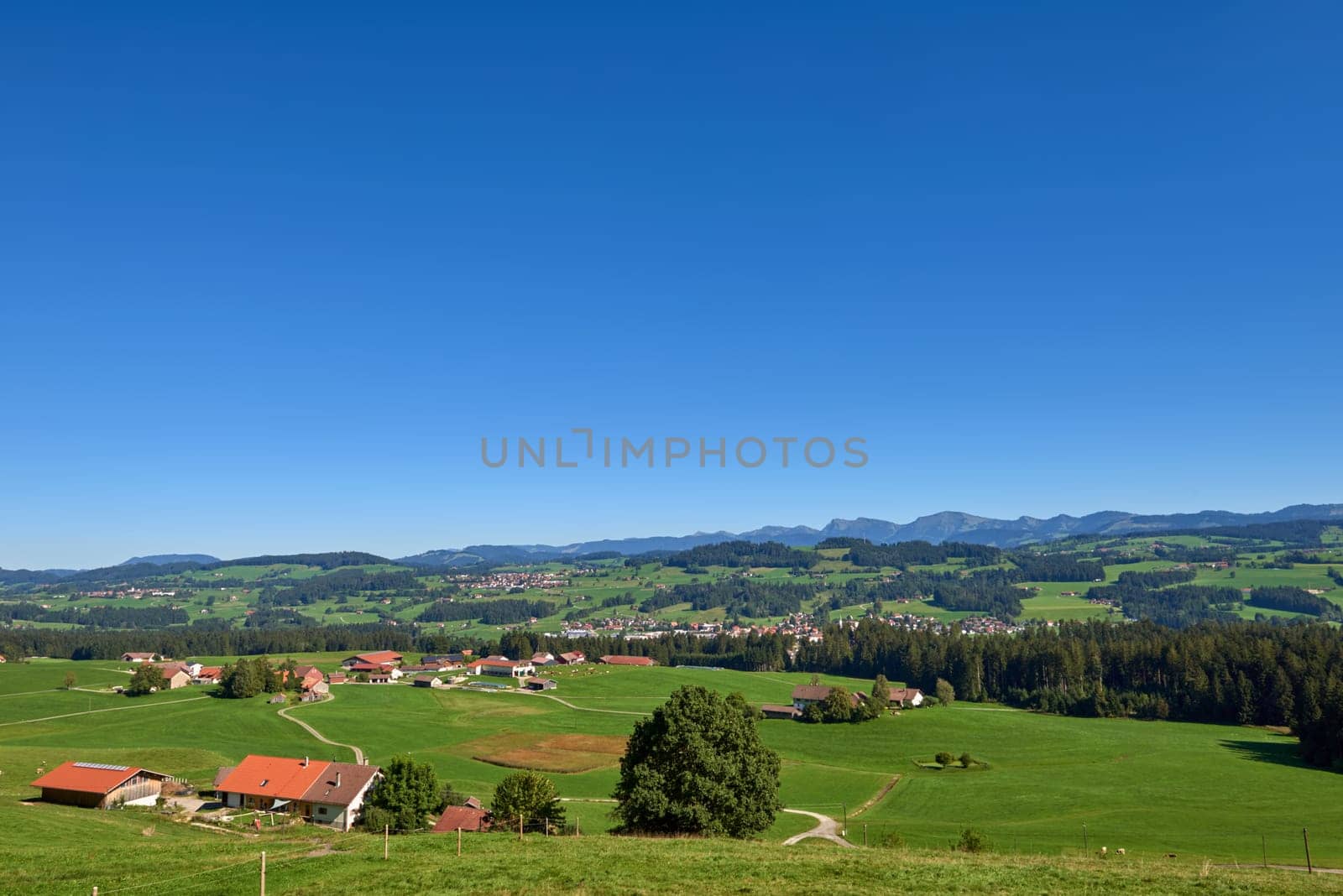 Alpine Foothills Charm: Rural Mountainside Living with Farmer's Homesteads. Mountain Countryside: Farmer's Dwellings, Pastures, and the Sky Above. Nature's Eco-Friendly Living in the Alpine Highlands. Rural Elegance: Alpine Homesteads, Pastures, and the Skies of Conservation. Alpine Horizon: Farmers' Dwellings, Green Pastures, and Environmental Harmony by Andrii_Ko