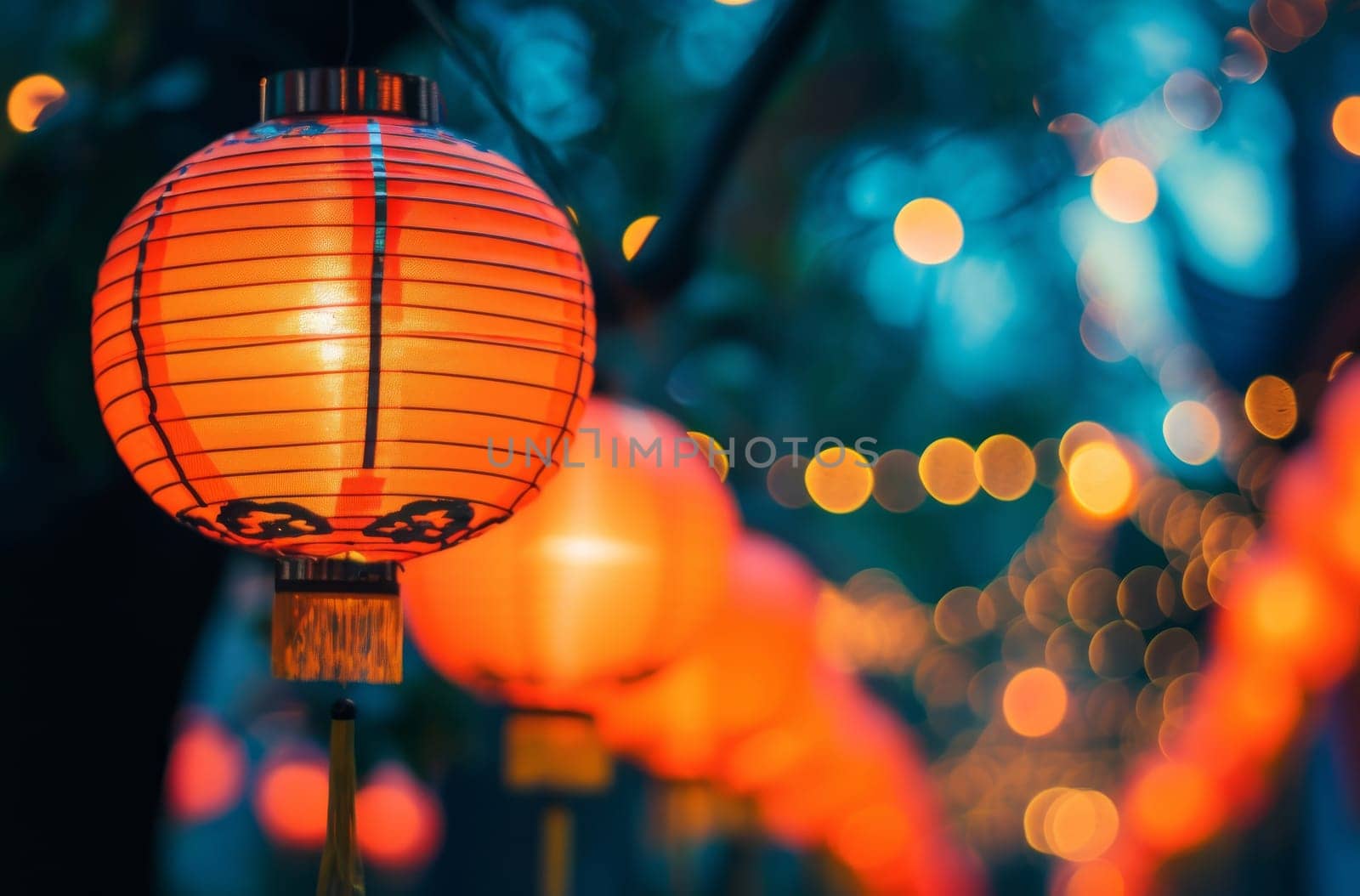 A captivating image showcasing a pole adorned with numerous bright lights, casting a captivating glow