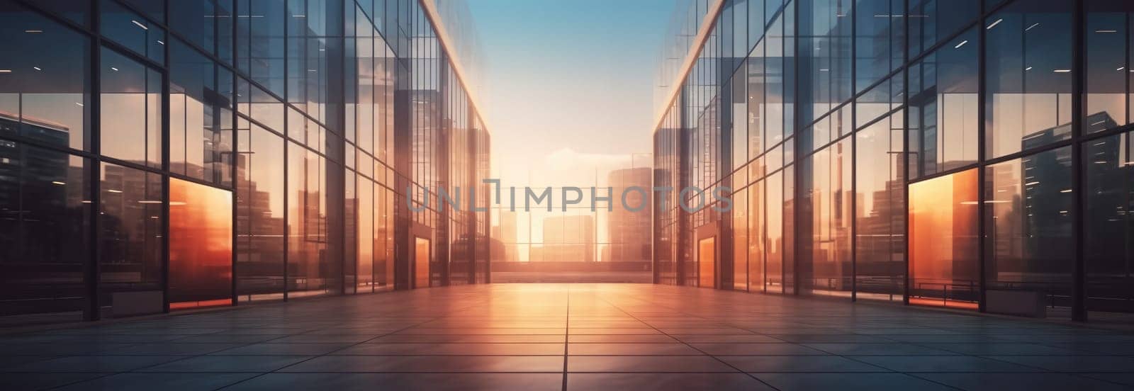 abstract business interior double exposure modern office background comeliness