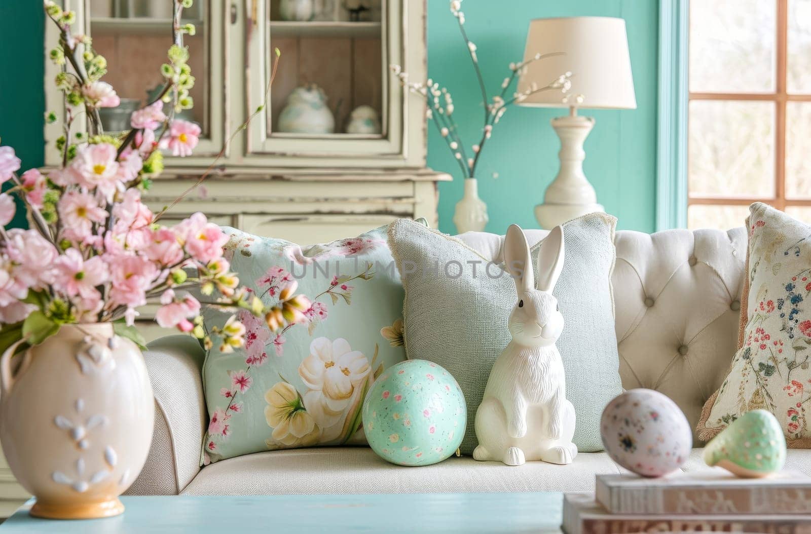 Springtime Easter interior decor by gcm