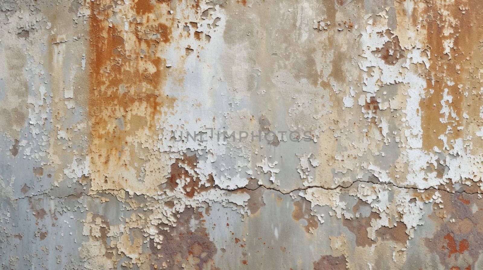 Time worn texture of a rustic facade. Created using AI generated technology and image editing software.