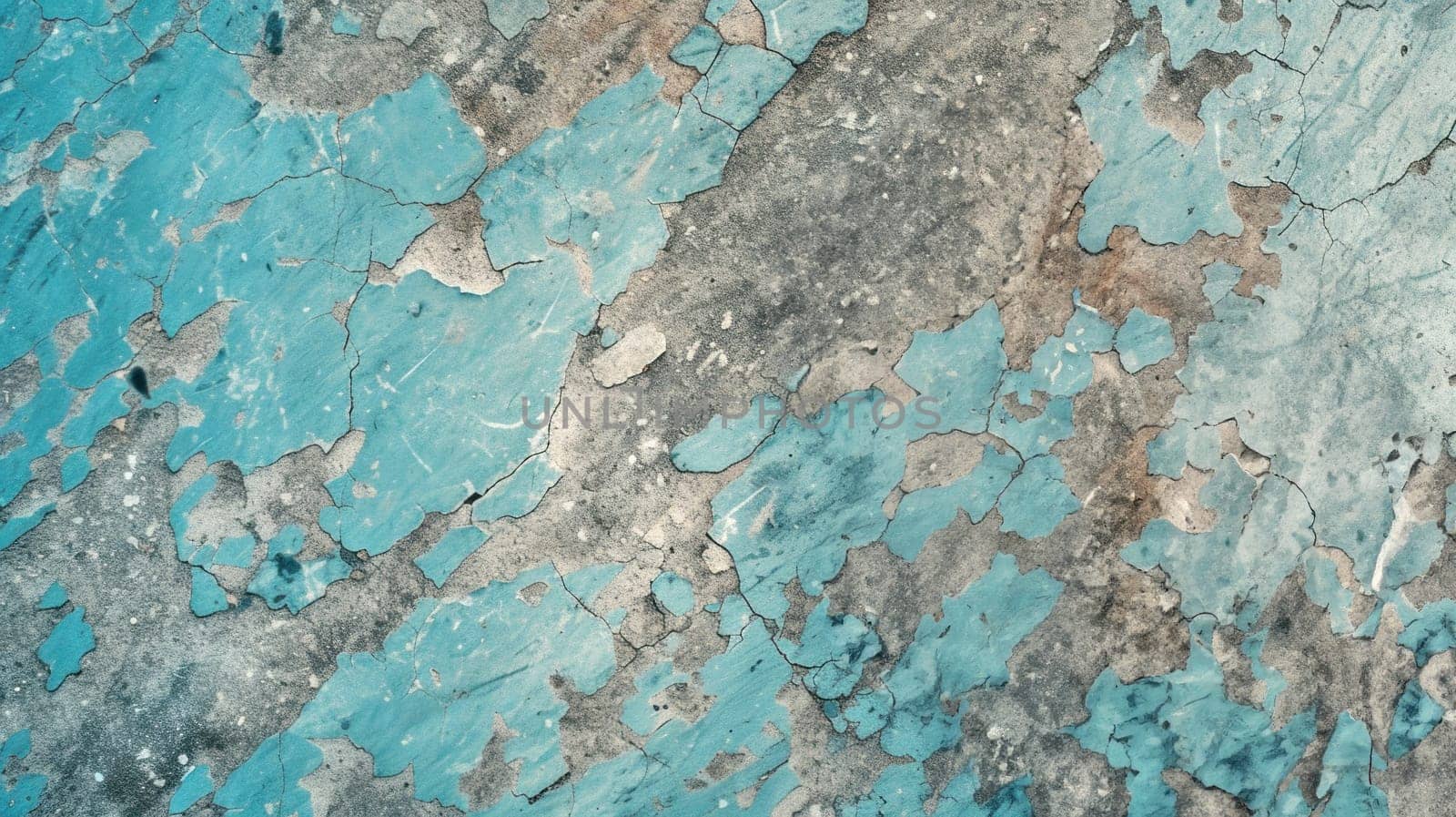 Vintage patina on textured surface. Created using AI generated technology and image editing software.