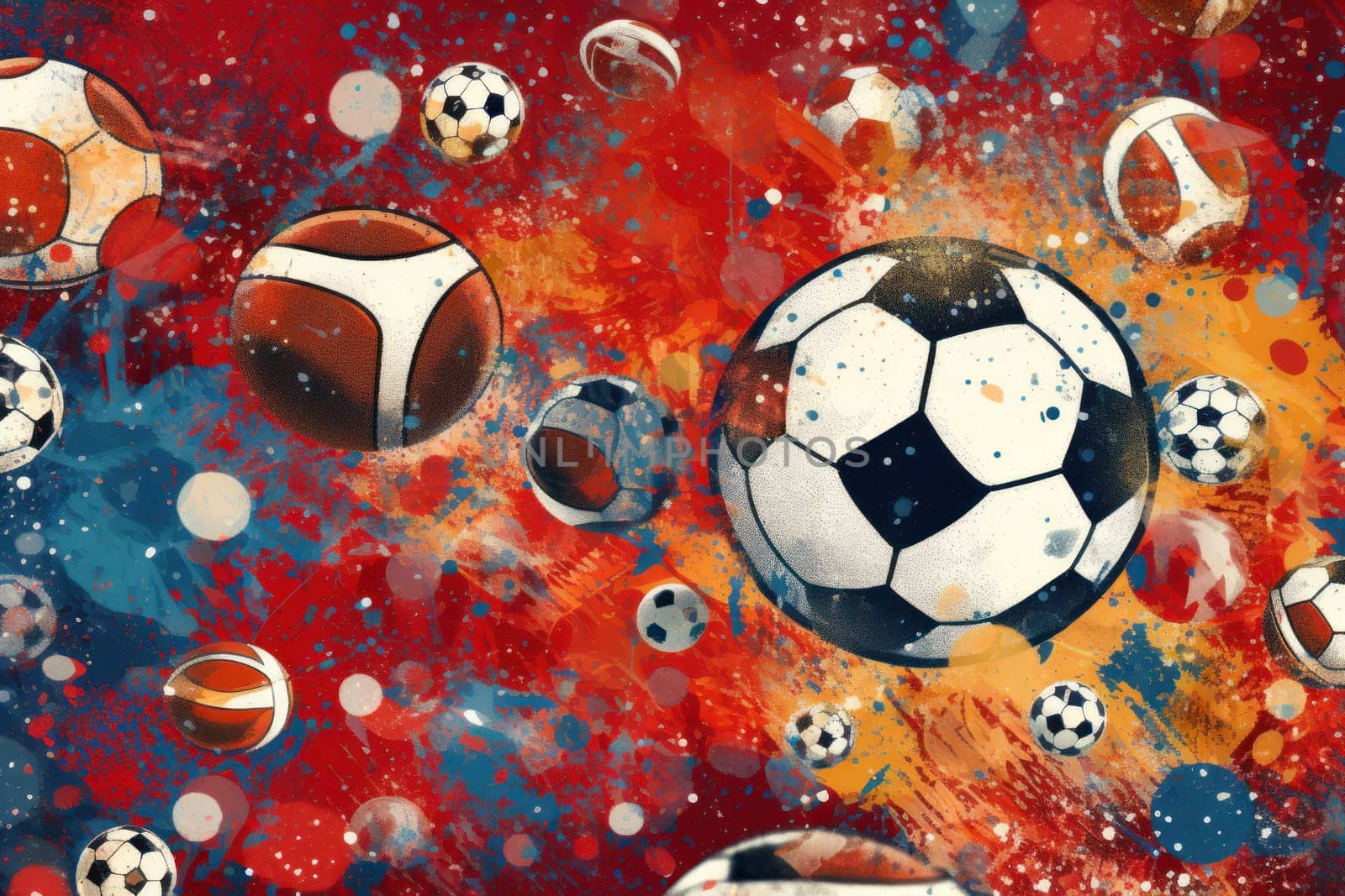 Sports Background Advertising sport life concept.