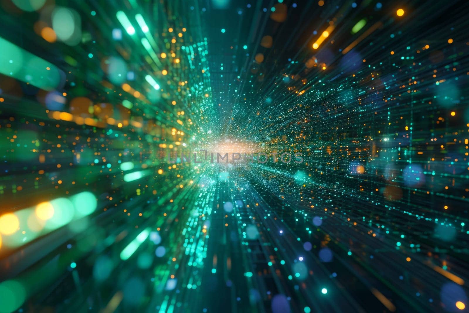Big data on internet upload and download progress. futuristic digital technology background.