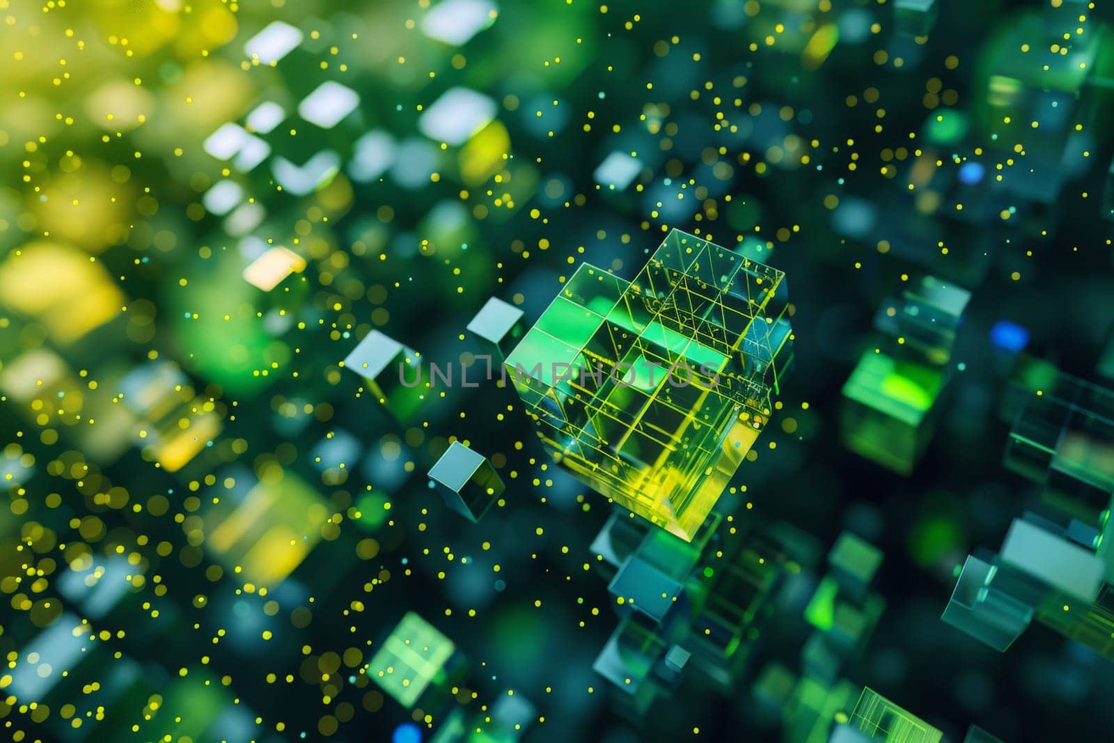 Big data on internet upload and download progress. futuristic digital technology background.