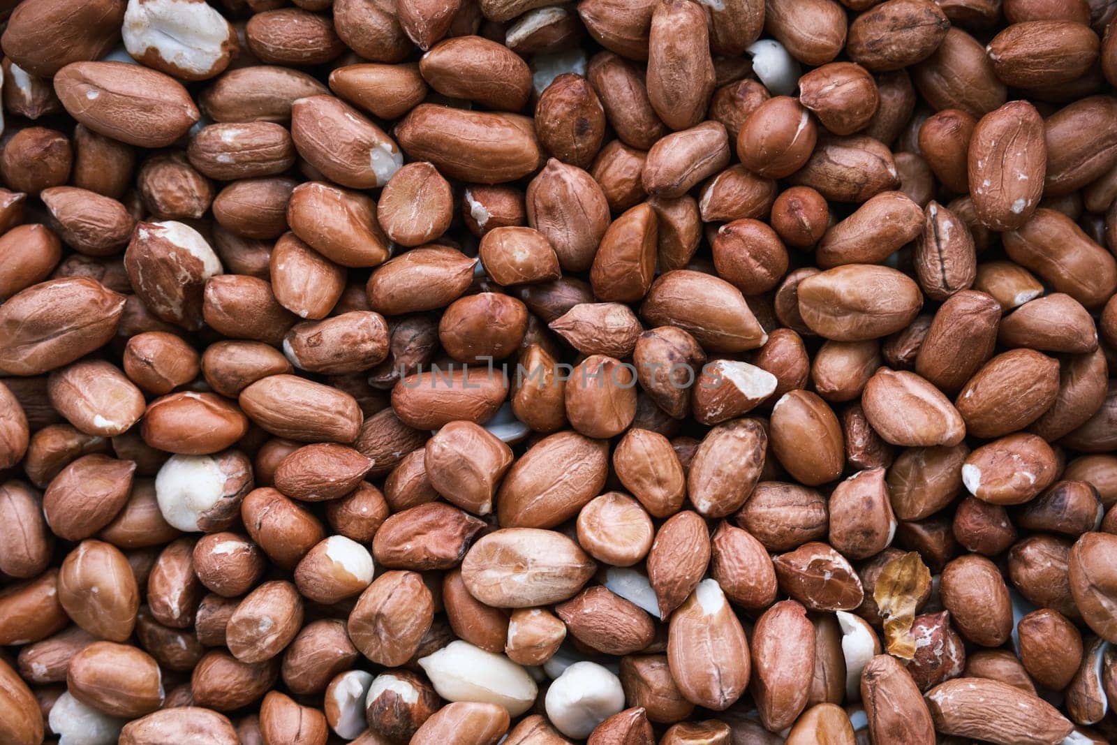 Background Image Of Raw Peanuts by mrdoomits