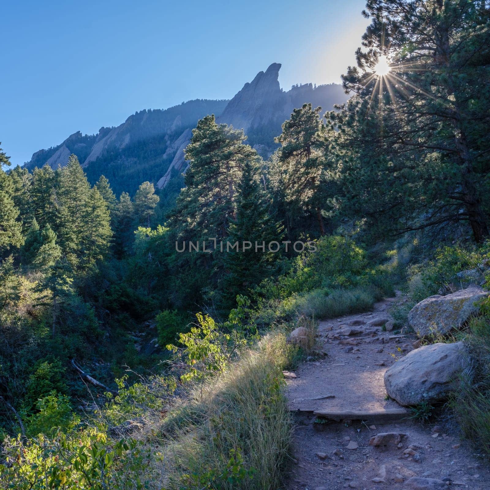 Flatiron Mountains In Boulder Colorado by mrdoomits